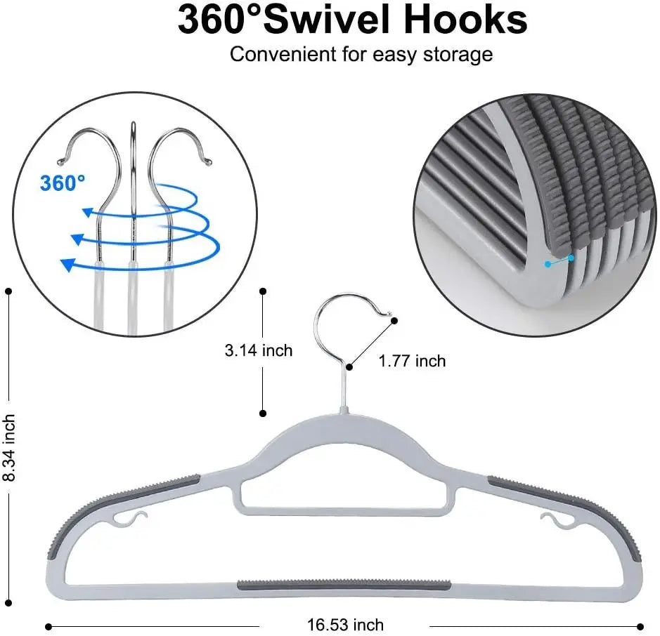 1pc-50pcs Clothing Storage Anti Slip Scratch Resistan Shoulder