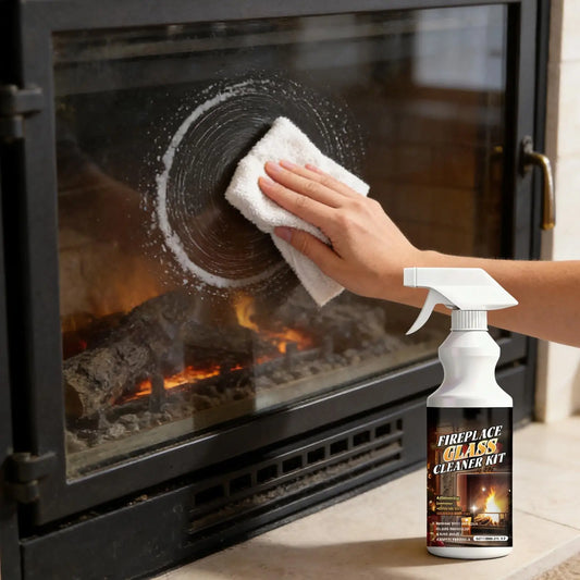 150ml Fireplace Glass Cleaner Heavy-Duty Cleaning Agent Remove