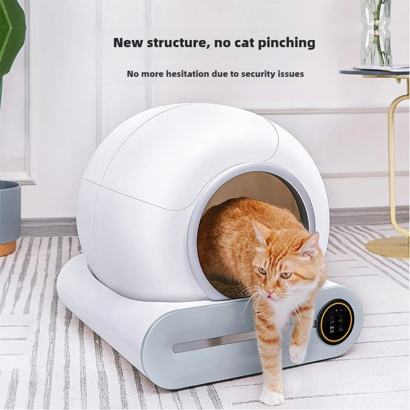 Smart Cat Litter Box Pets Automatic Cleaning Electric