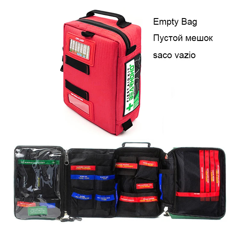 Large First Aid Kit Outdoor Emergency Survival Kit