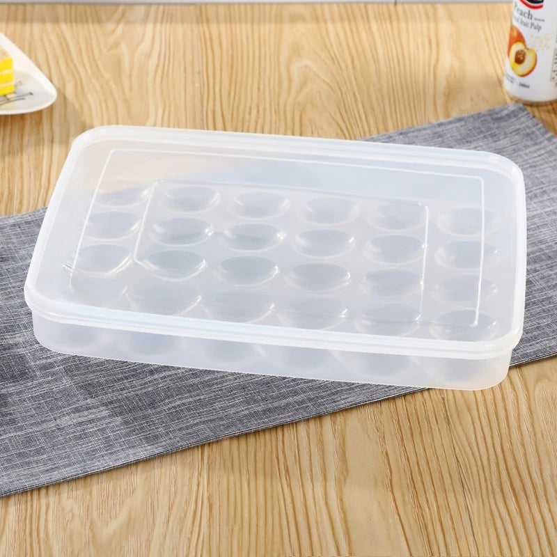 1pcs Simple Egg Box 30-Grid Refrigerator Storage Box