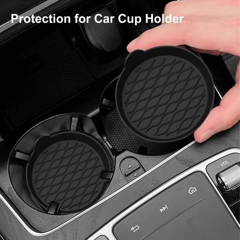 Non-Slip Car Coaster Universal Silicone Mat Car Water