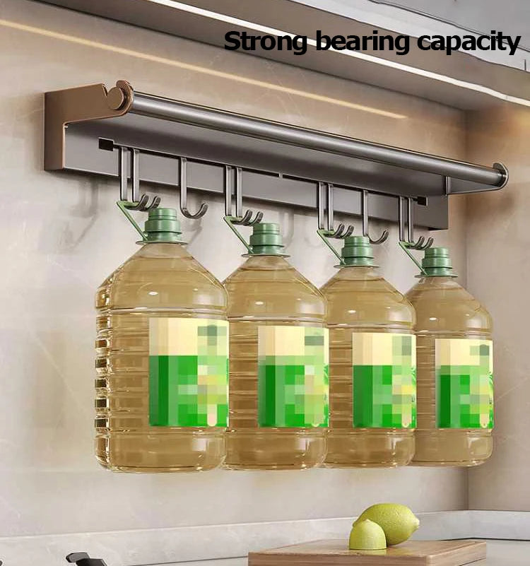 Stainless Steel Paper Towel Rack Wall Shelf Hook