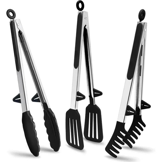 Tongs Silicone Food Tongs Non Stick Cooking Serving
