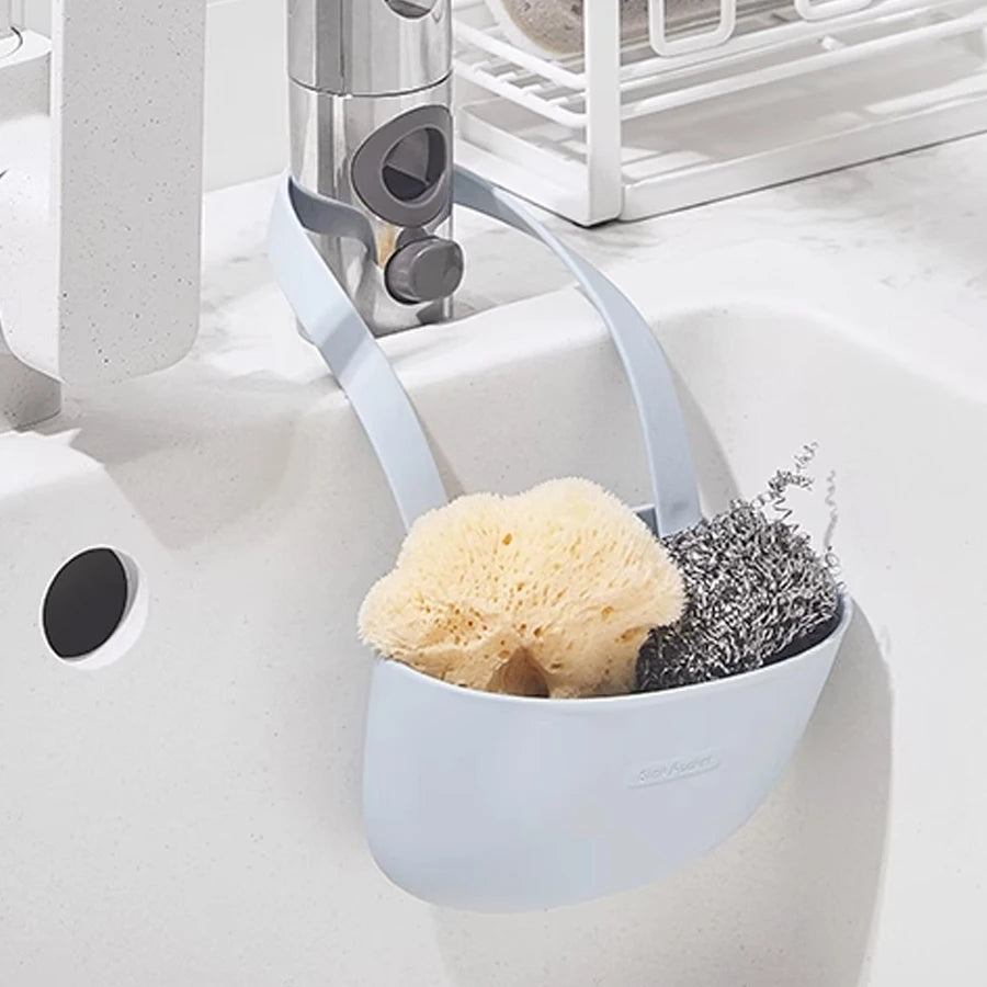 Silicone Sink Holder Sponge Bag Drain Water Basket