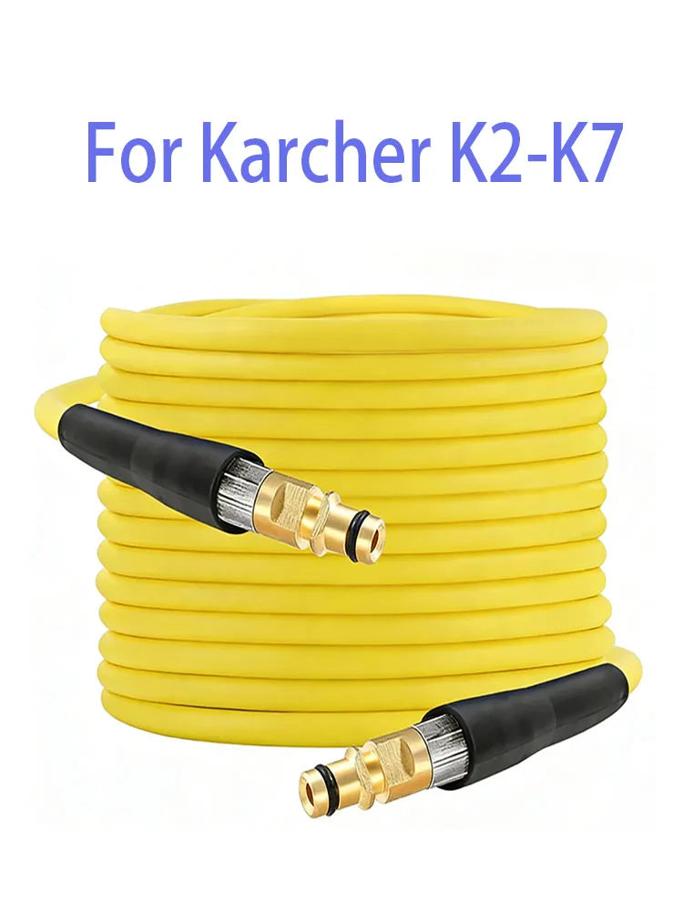 High Pressure Washer Hose Pipe Cord Car Water