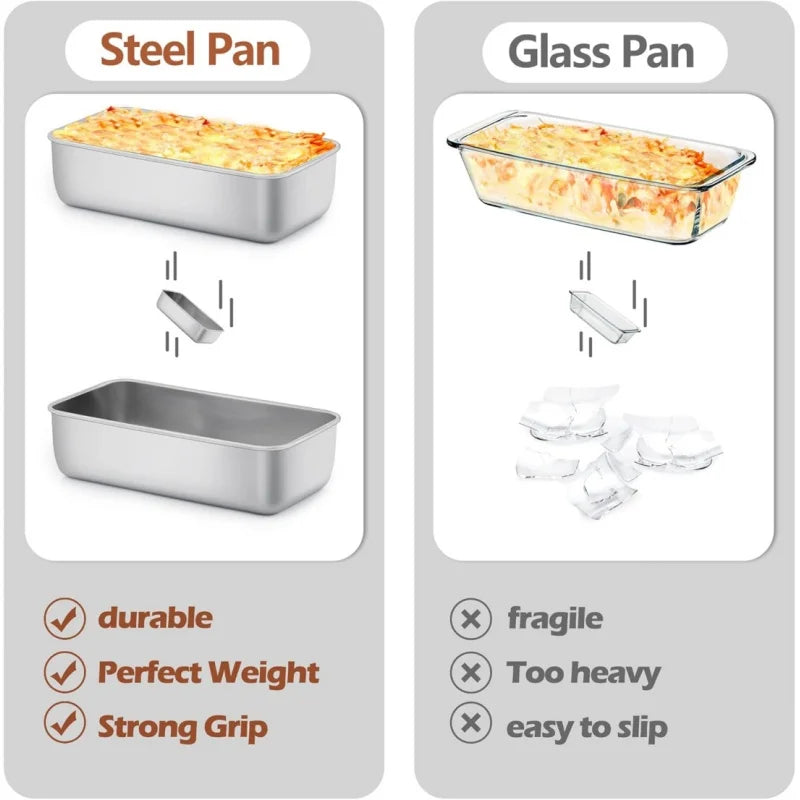 Bread Baking Loaf Pan Cake Mold Non-Stick Aluminum