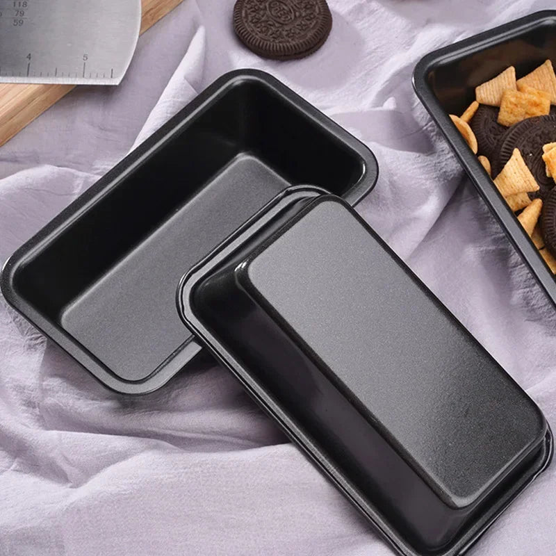 4/6pcs Mini Bread Mold Carbon Steel Nonstick Cake