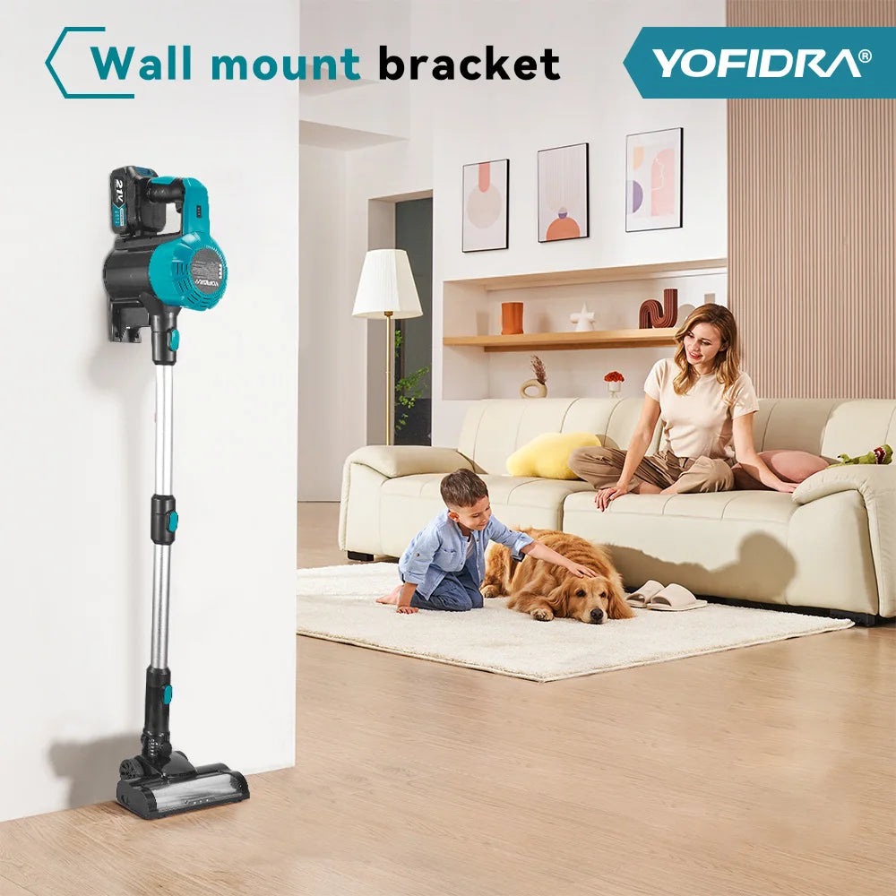 Yofidra 1800w Brushless Vacuum Cleaner 30kpa 5l Powerful