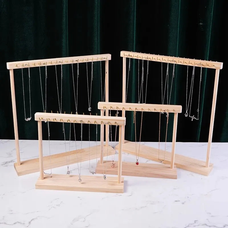 Chains Earrings Bracelets Showcase Storage Rack Jewelry Organizer