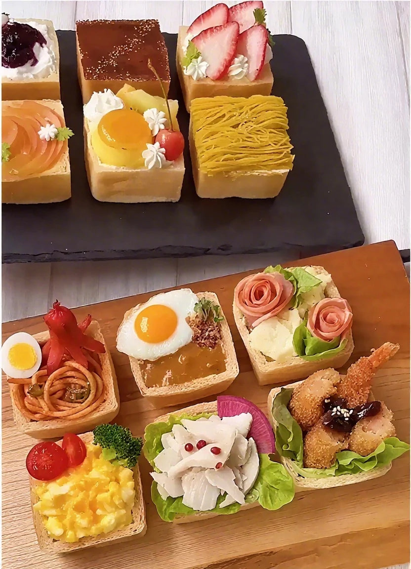 Cavity Mini Square Toast Bread Baking Pan Loaf
