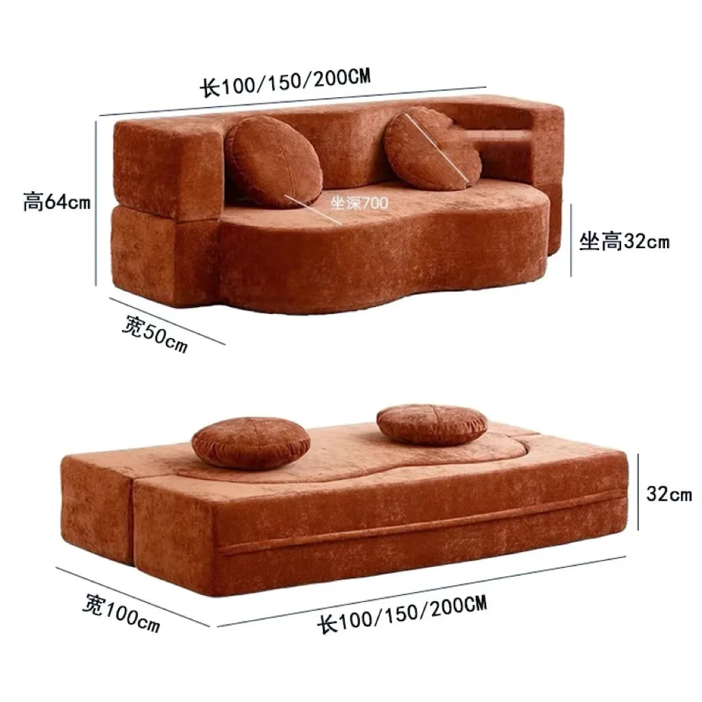 Compression Sofas Vacuum Living Room Sofa Pure Sponge