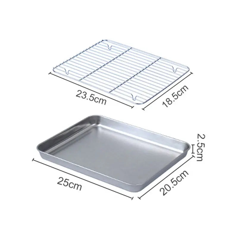 304 Stainless Steel Food Tray Cooling Rack Bbq