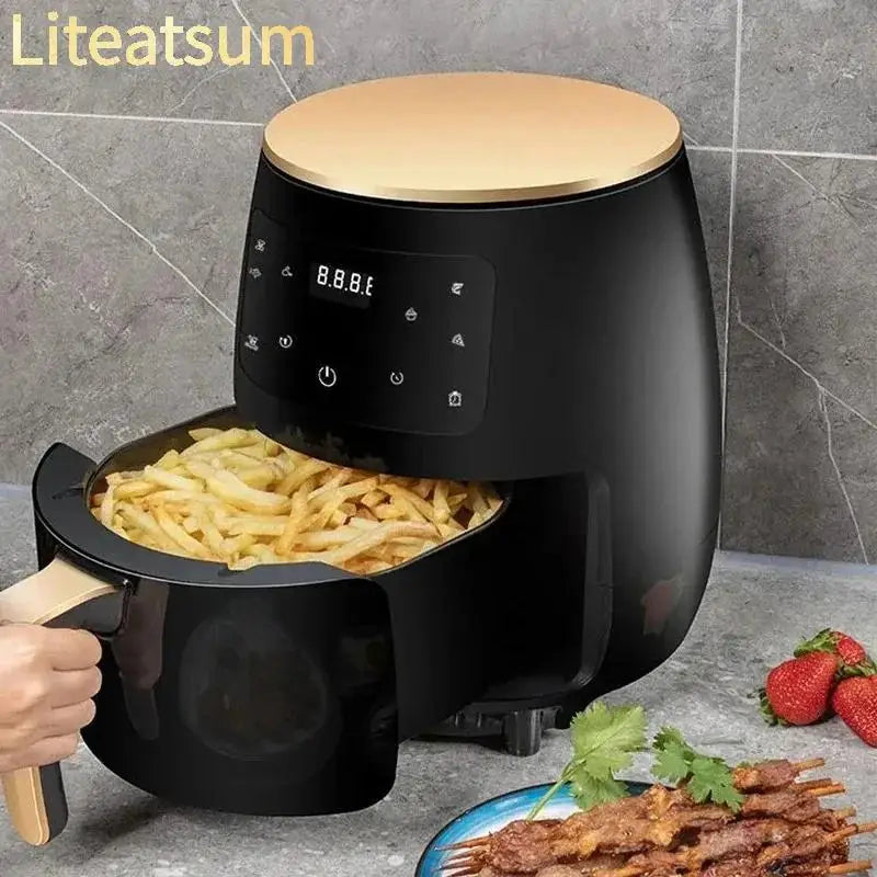 6l Large Capacity Digital Touch Air Fryer Multi