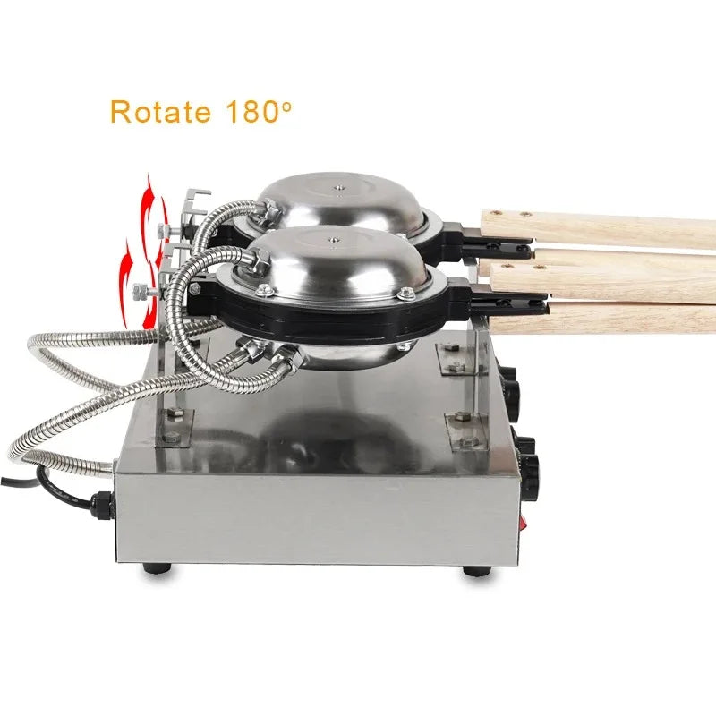 Commercial Electric Double Head 110v 220v Non-Stick Bubble