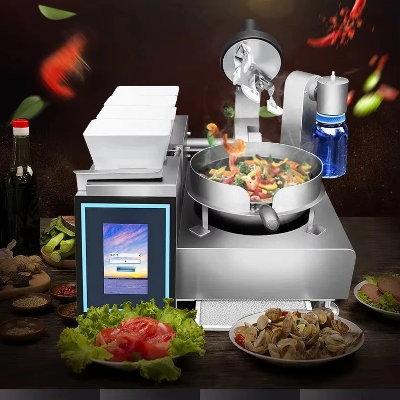 Electric Commercial Cooking Robot Professional Assistant Save