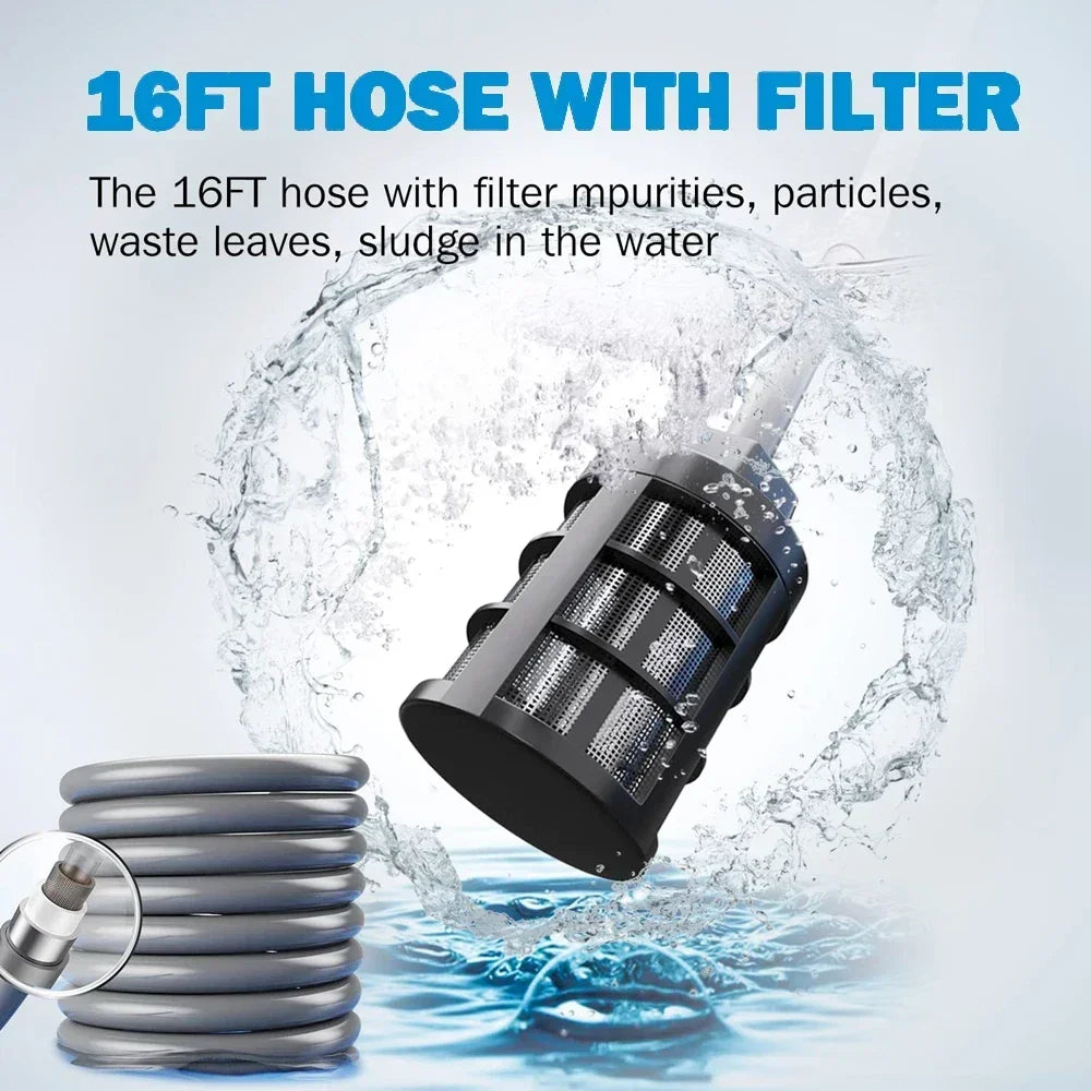 30bar Cordless High Pressure Cleaner Washer Spray Water