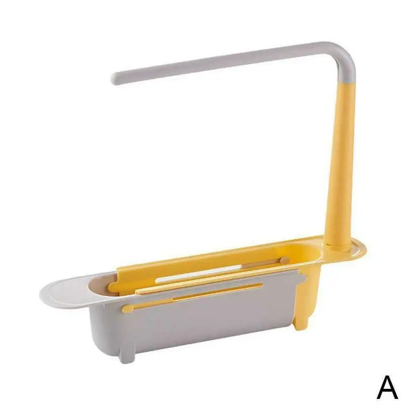 Sink Drain Rack Telescopic Sink Shelf Sinks Organizer