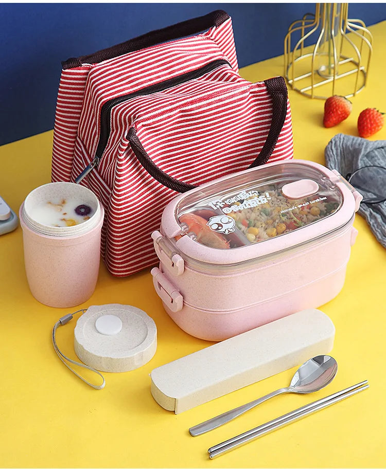 Multi-Layer Bento Box Thermal 304 Stainless Steel Lunch