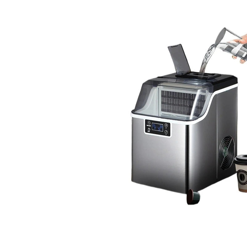 Small Square Ice Maker Antibacterial Ultra-Large Capacity Rapid