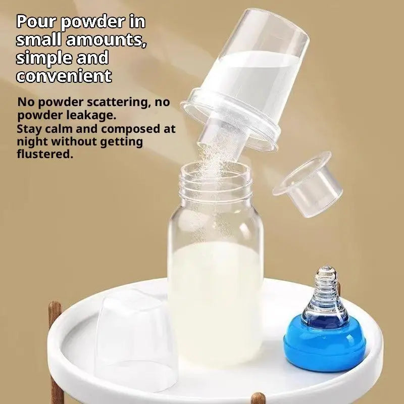 -1set 80ml Baby Milk Powder Dispenser Baby Food