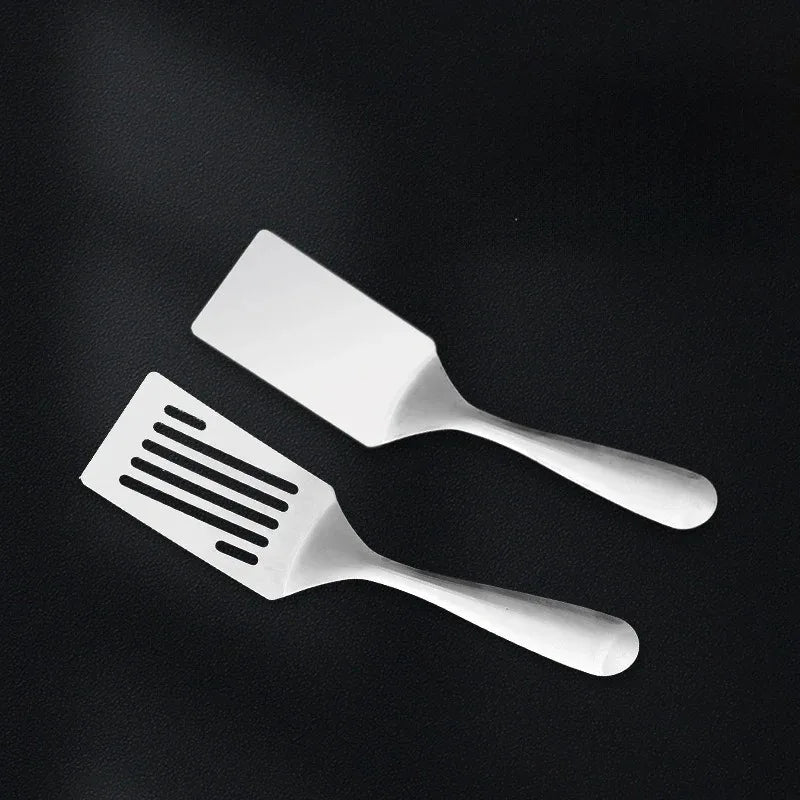 Stainless Steel Scraper Cooking Spatula Barbecue Spatula Plate