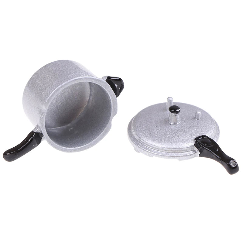 Cooking Utensil Pressure Cooker 12 Scale Dollhouse Miniature