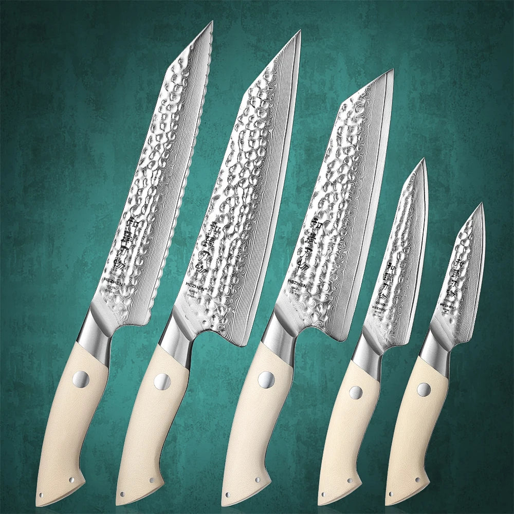 Hezhen 1pc Or 5pc Knife Chef Knife 67