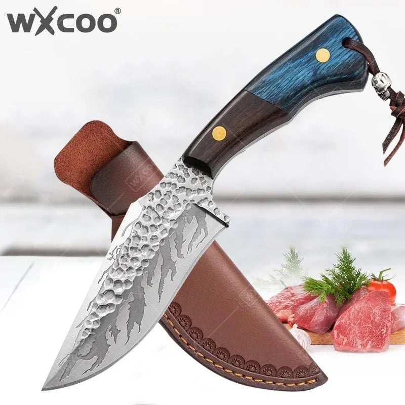 Wxcoo Knife Durable Meat Cutting Stainless Steel Utility