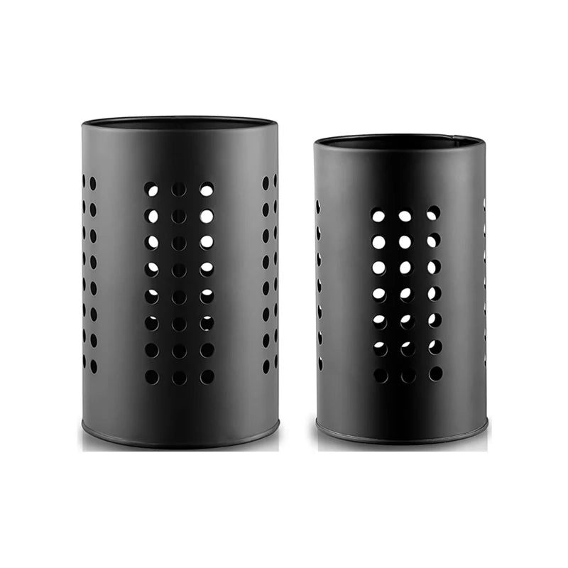 2pcs Stainless Steel Cutlery Holder Utensil Organizer Cooking