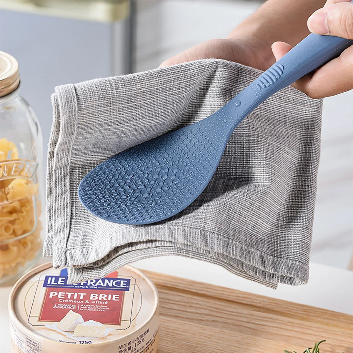 1pc Food Grade Silicone Rice Spoon Non Stick