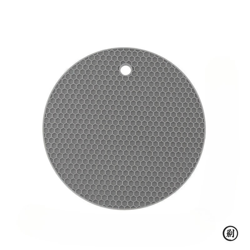 1pc Silicone Anti Scalding Mat Pot Rack Countertop