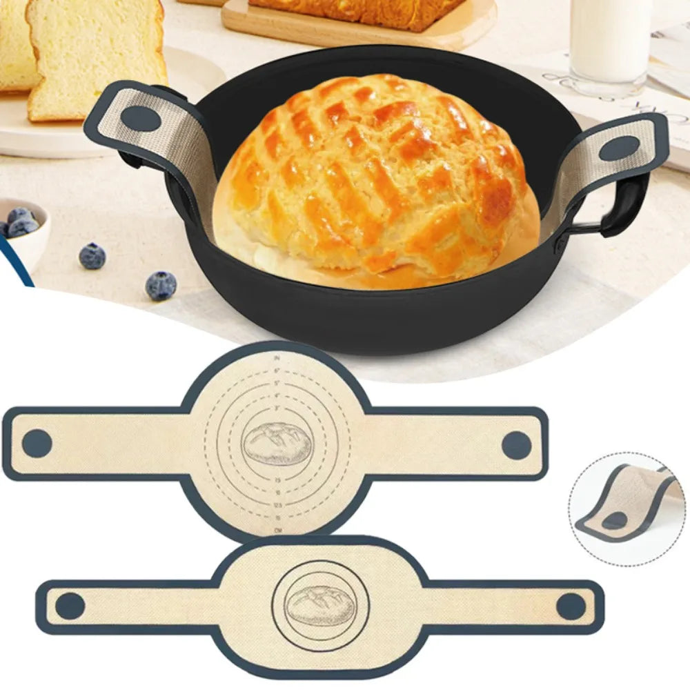 Reusable Silicone Bread Sling Dutch Oven Baking Mat