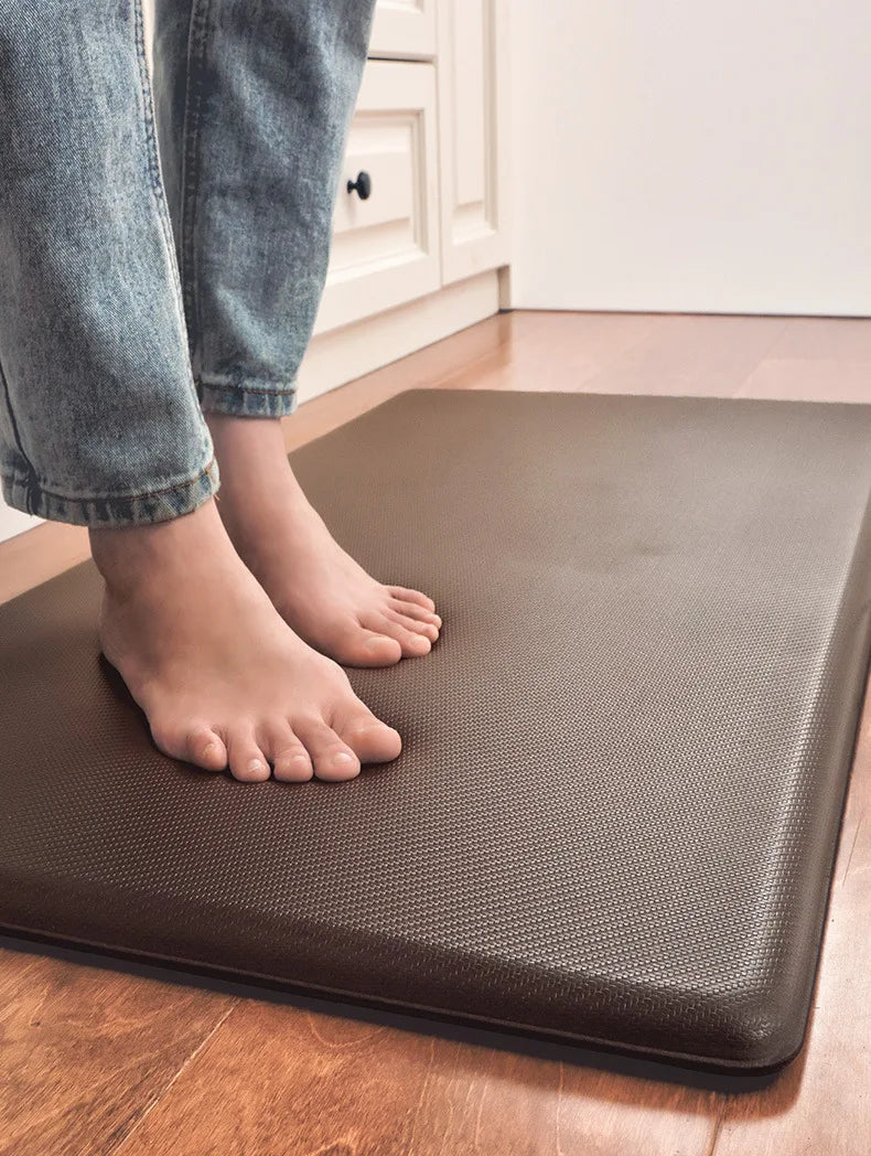 Mat Cushioned Anti Fatigue Ultra Thick Pu Leather