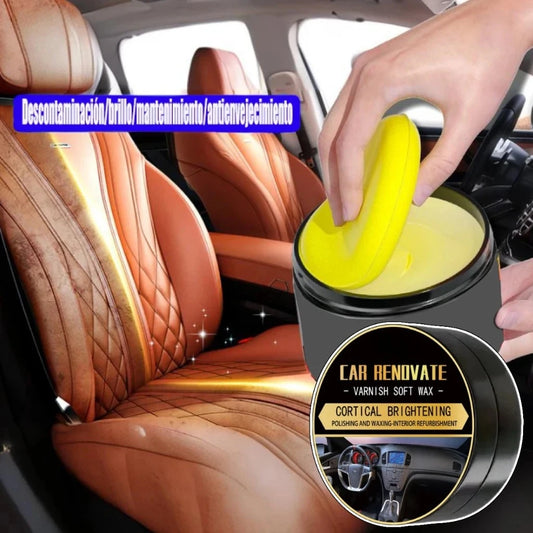 Leather Care Maintenance Oil Cleaning Cream Car Interior