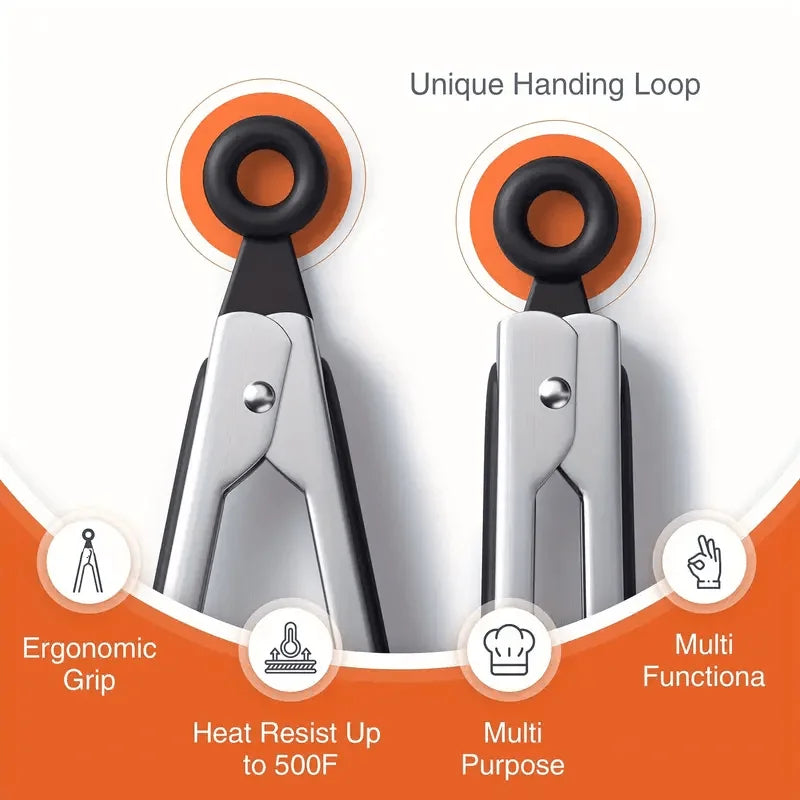 Size Available Heavy Duty Stainless Steel Tongs Silicone