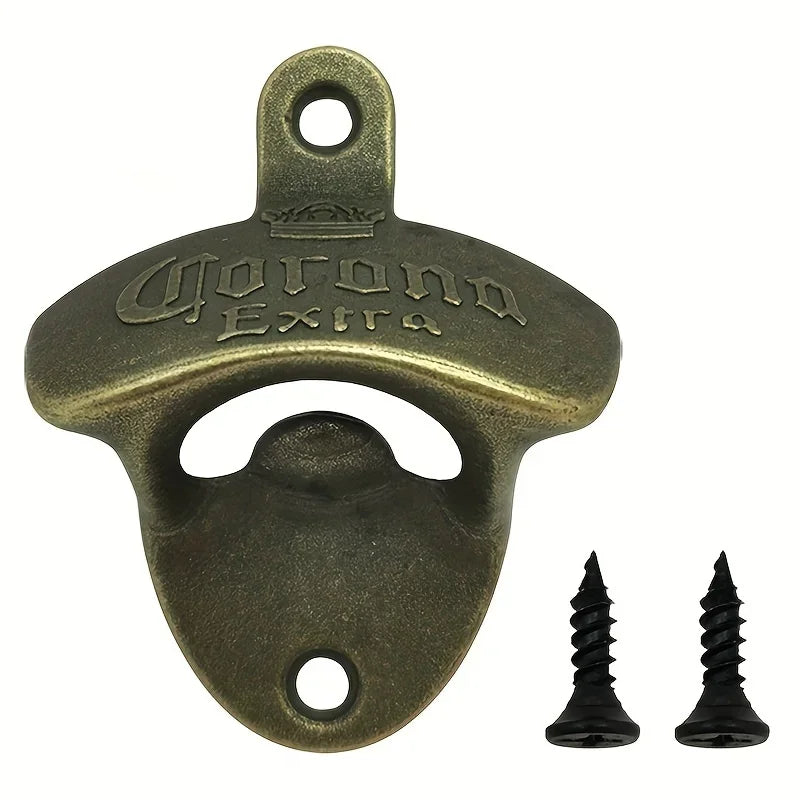 1/3pcs Corona Extra Wall Mounted Bottle Opener Screws