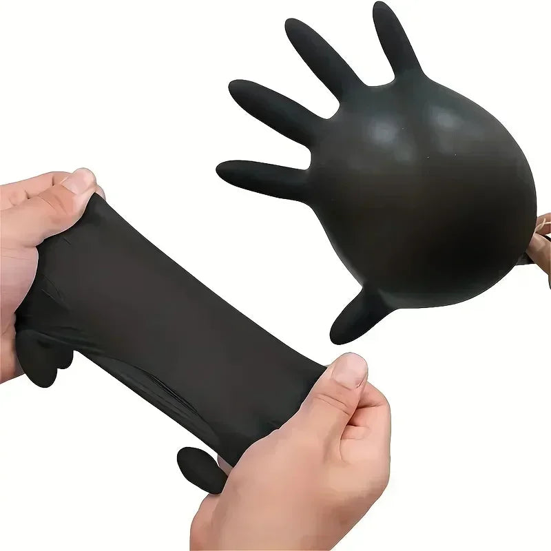 Gloves Disposible Latex Black Nitrile Pvc Gloves Housework
