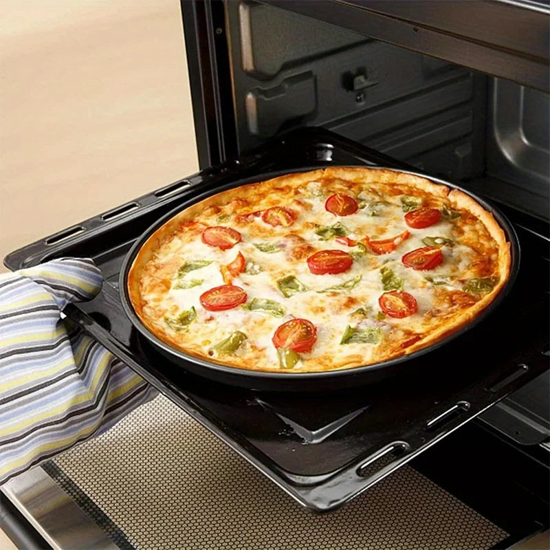 Nonstick Pizza Pan Carbon Steel Round Baking Tray