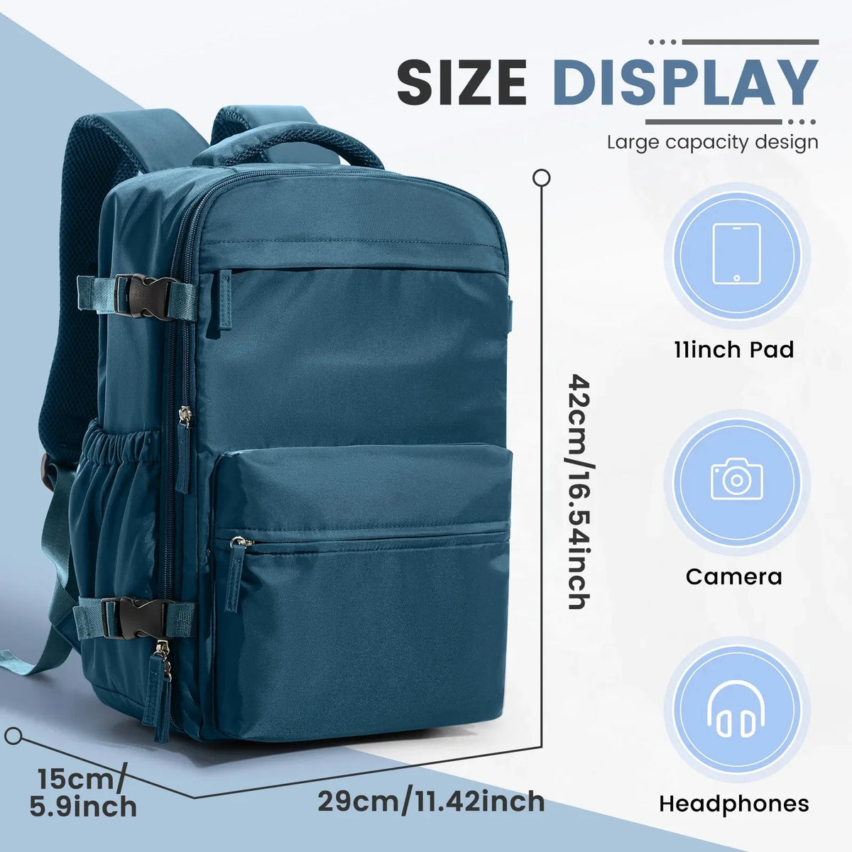 Ryanair 40x20x25 Cabin Bag Men Air Vacuum Compression