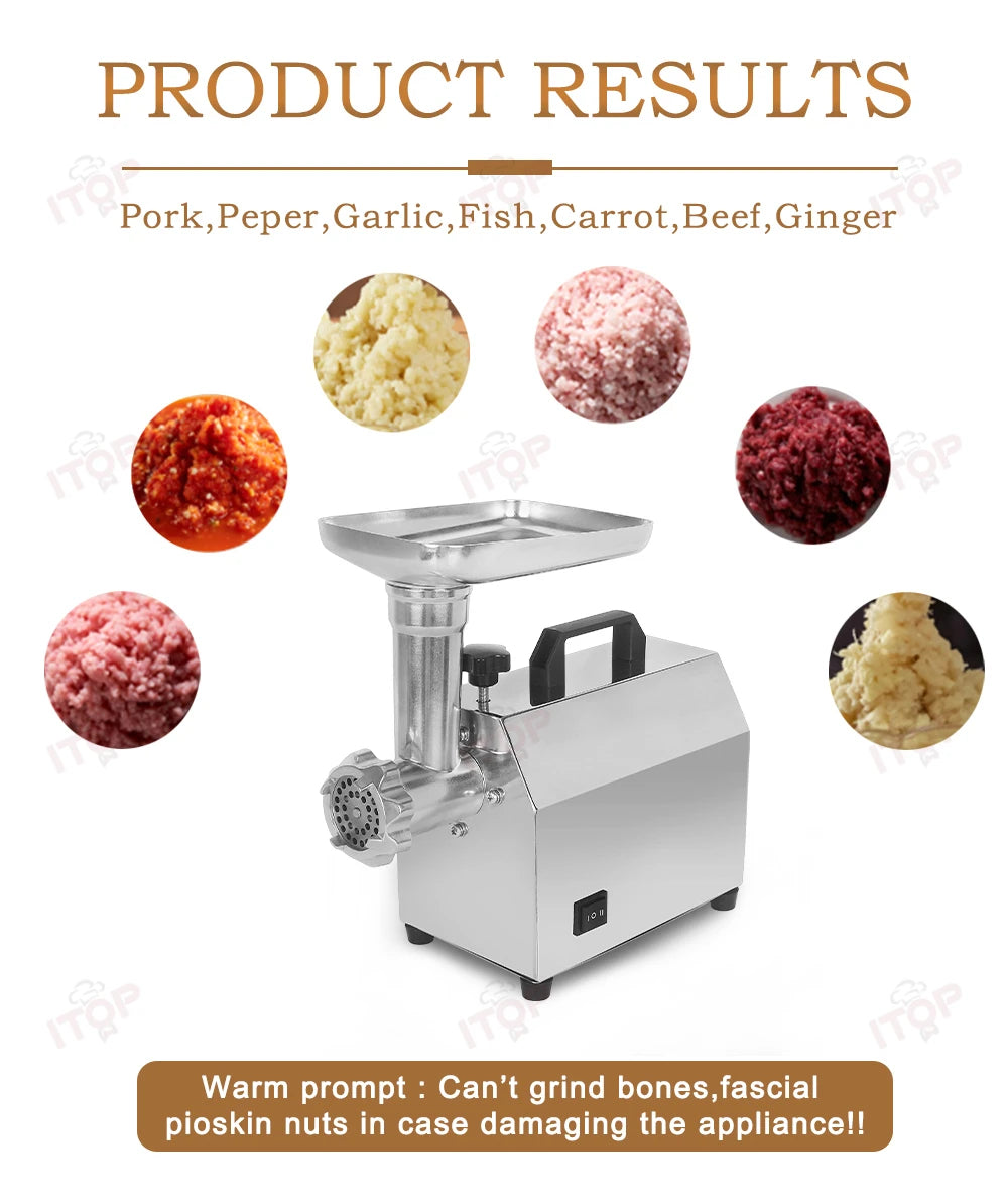 Itop High Quality Electric Meat Grinder Sausage Stuffers