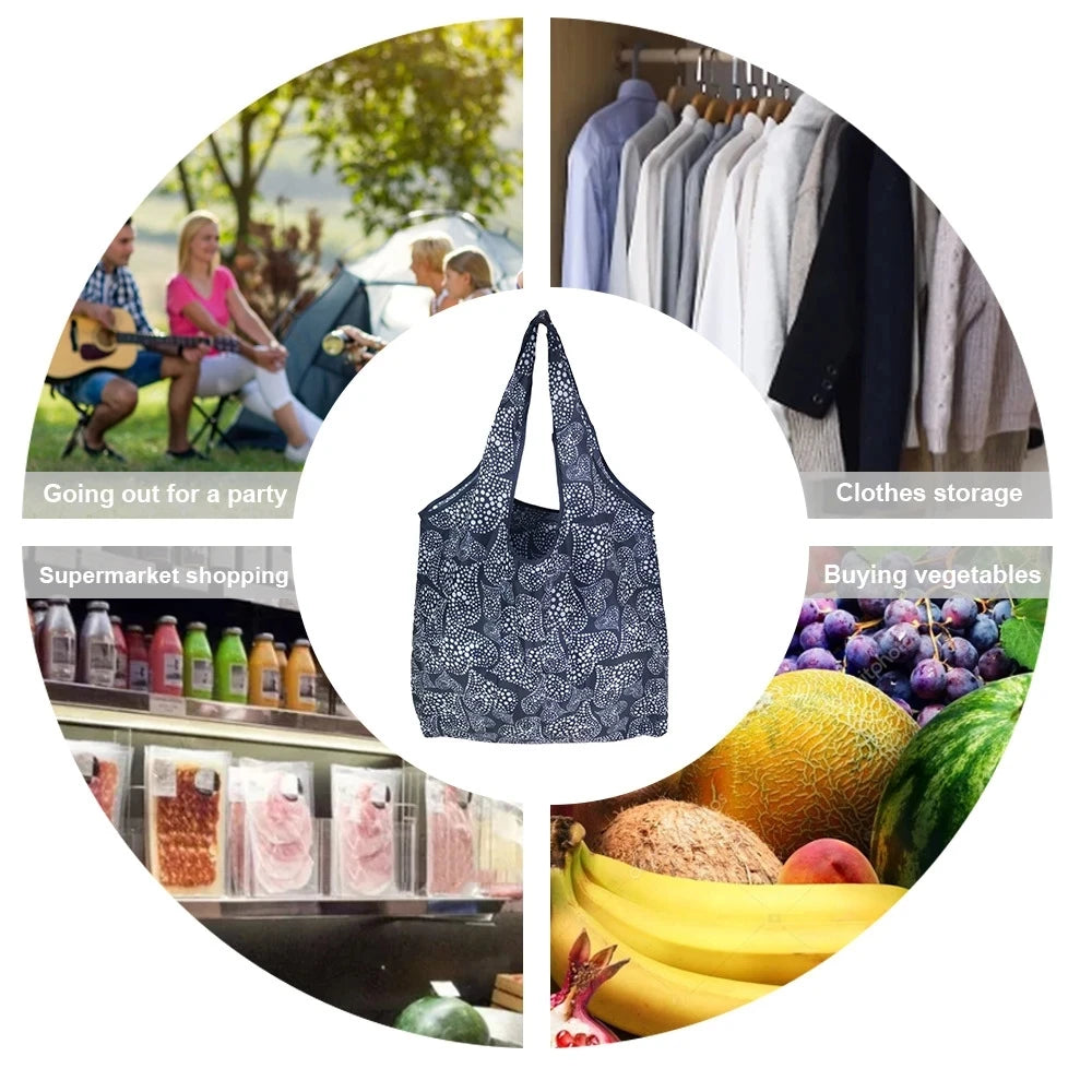Large Shopping Bag Reusable Eco Bag Grocery Package