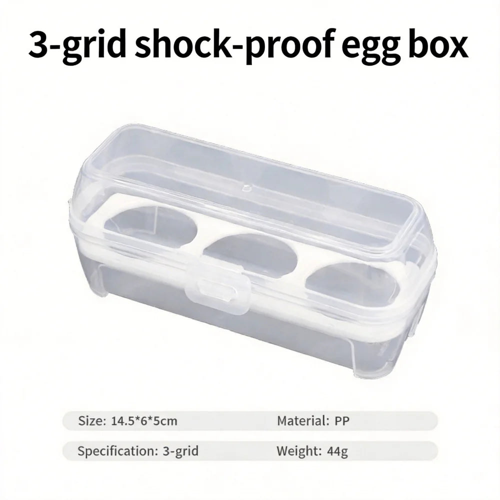 Egg Holder Box Shockproof Outdoor Camping Storage Container