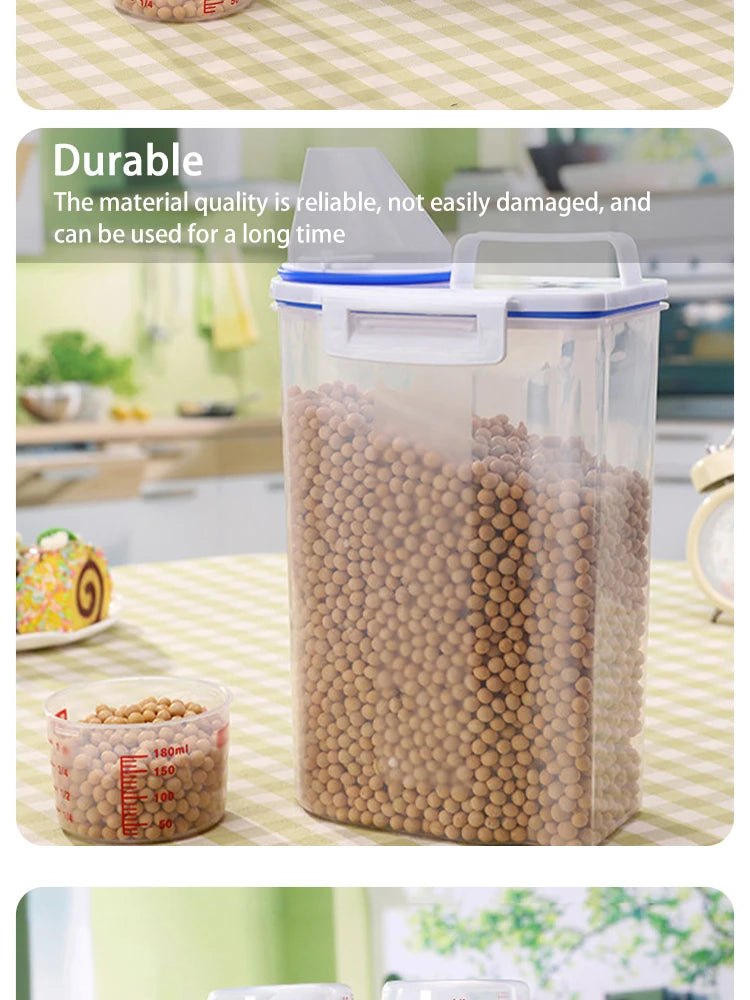 Premium Pet Food Storage Container Airtight Seal -