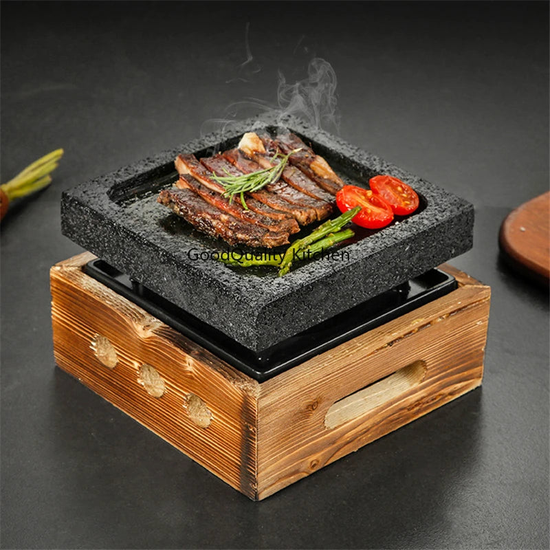 Japanese Barbecue Stove Beef Steak Plate High Temperature