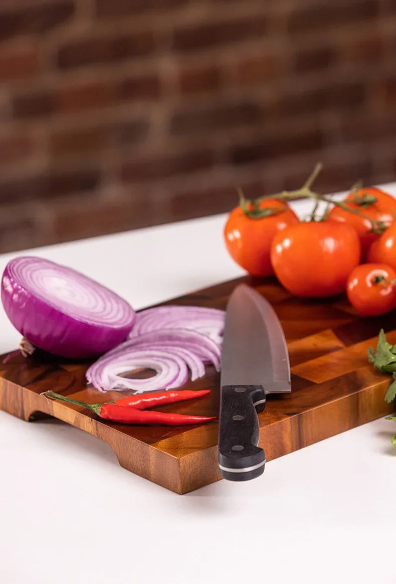 Cutting Board Double-Sided Using Premium Acacia Wood Splicing