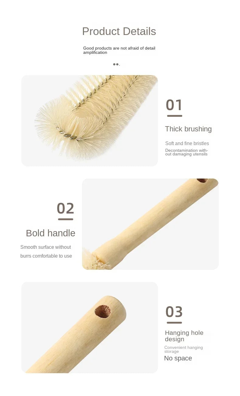 Cup Brush Cleaning Drink Bottles Glass Scrubbers Cleaning