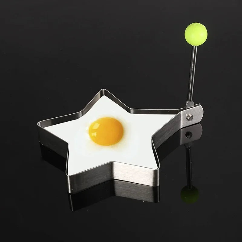 1-5pcs Stainless Steel Fried Egg Shaper Pancake Ring