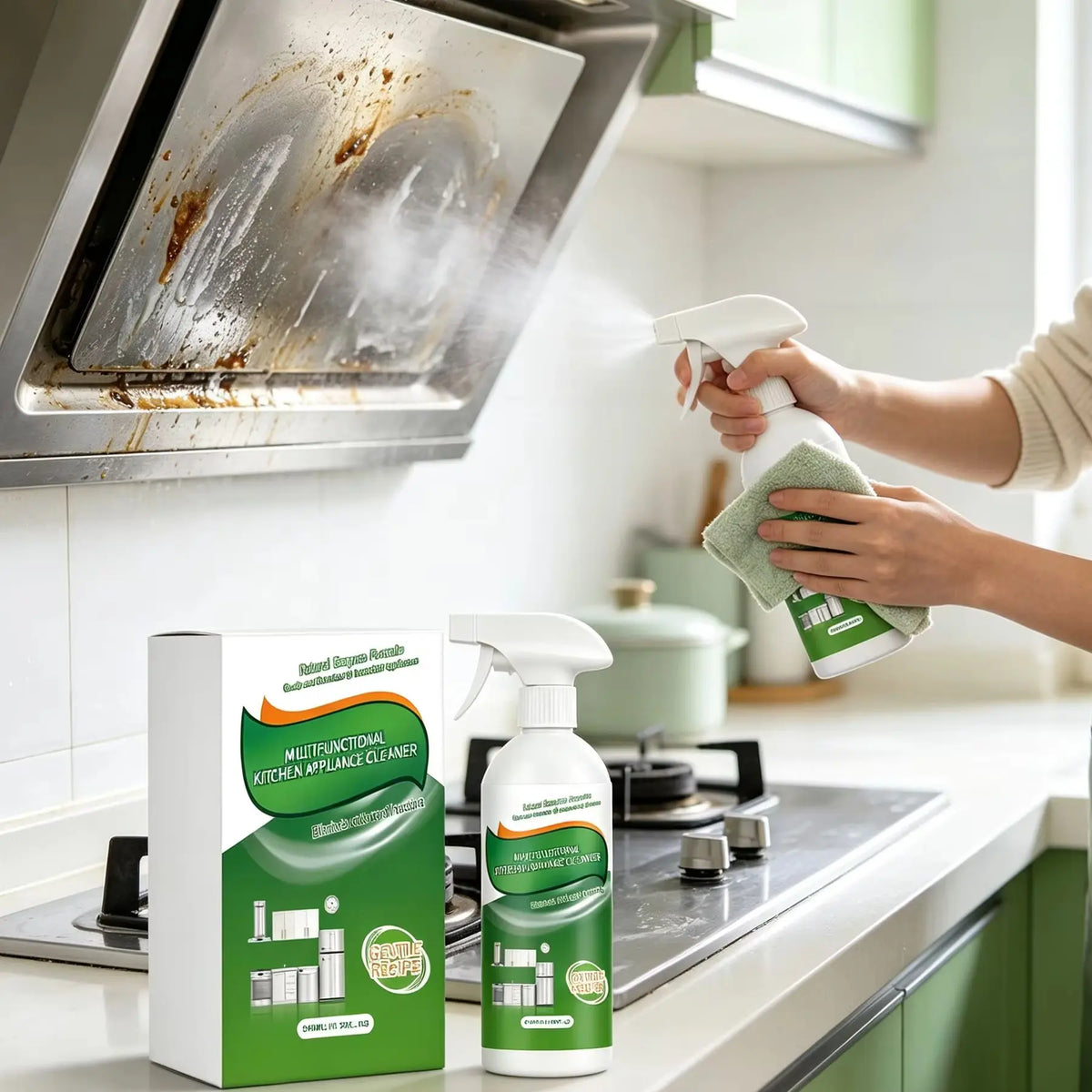 Appliance Cleaner Odor Eliminator Oven Stove Range Hood