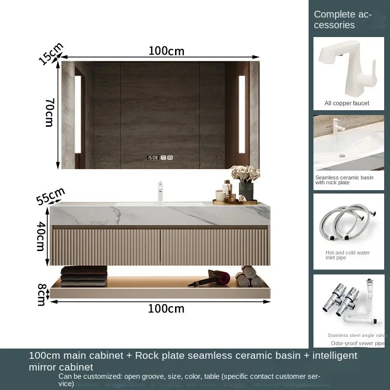 Combination Organisers Bathroom Cabinet Storage Basin Countertop